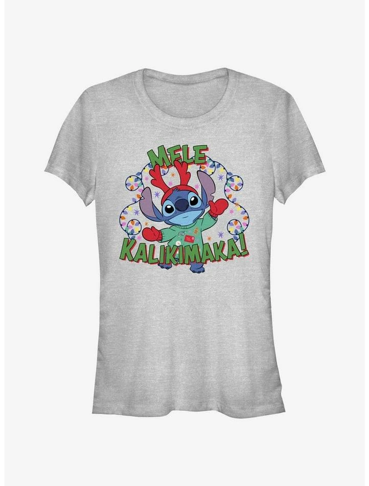 Deals ๐ Disney Lilo & Stitch Mele Kalikimaka Merry Christmas in Hawaiian Girls T-Shirt ๐งจ 1 Deals ๐ Disney Lilo & Stitch Mele Kalikimaka Merry Christmas in Hawaiian Girls T-Shirt ๐งจ