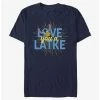 New ✨ Disney Lilo & Stitch Hanukkah Love You A Latke T-Shirt ⌛