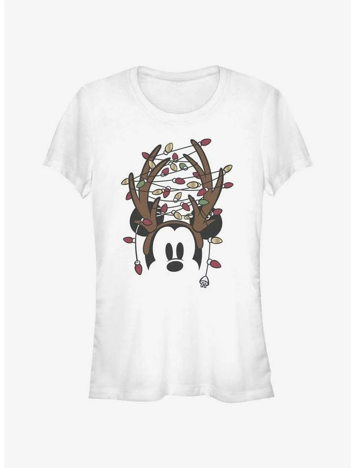 Best Pirce π Disney Mickey Mouse Christmas Light Antlers Girls T-Shirt β€οΈ 1 Best Pirce π Disney Mickey Mouse Christmas Light Antlers Girls T-Shirt β€οΈ