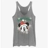 Deals 🎁 Disney Mickey Mouse Snowflakes Santa Mickey 🎉 Girls Tank ✨