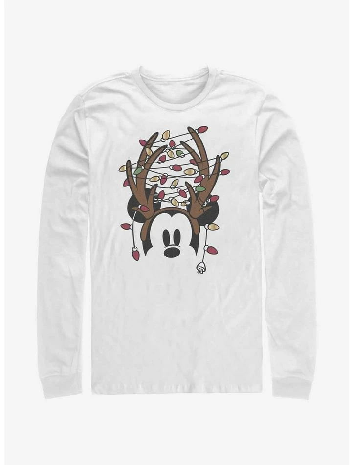 Wholesale π Disney Mickey Mouse Christmas Light Antlers Long-Sleeve T-Shirt β 1 Wholesale π Disney Mickey Mouse Christmas Light Antlers Long-Sleeve T-Shirt β