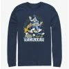 Budget 🌟 Disney Mickey Mouse Happy Hanukkah Friends Long-Sleeve T-Shirt 👍