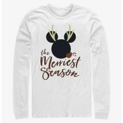 Discount ⭐ Disney Mickey Mouse Merriest Season Long-Sleeve T-Shirt 🧨