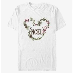 Best Sale 💯  Disney Mickey Mouse Noel Mistletoe Ears T-Shirt ❤️