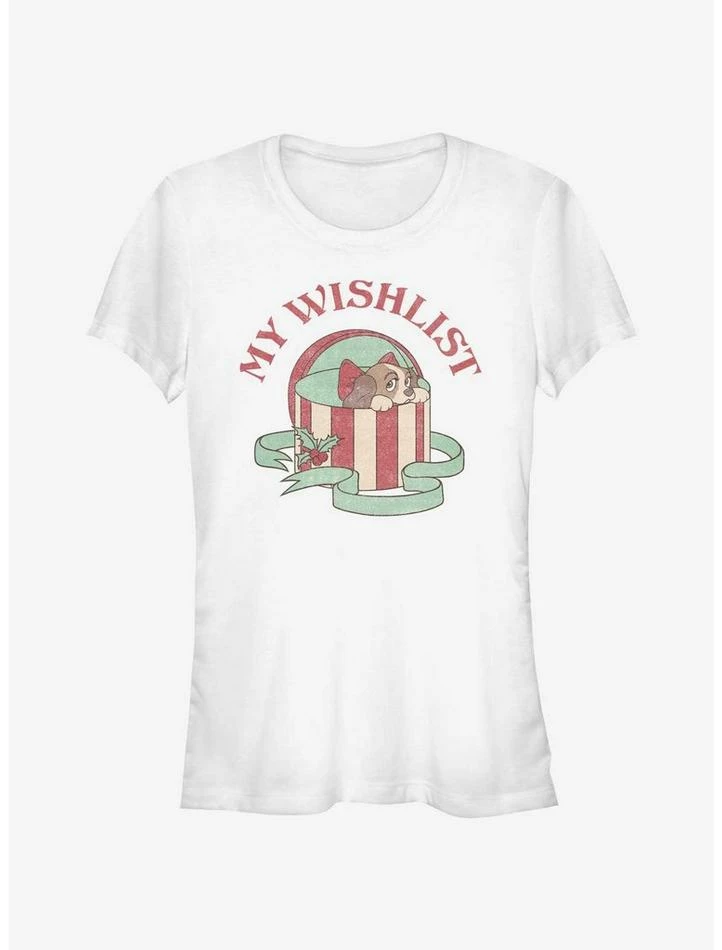 Discount 🥰 Disney Lady and the Tramp My Wishlist Girls T-Shirt ⭐ 1 Discount 🥰 Disney Lady and the Tramp My Wishlist Girls T-Shirt ⭐