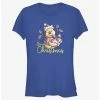 Cheapest 👏 Disney Winnie The Pooh Berry Christmas Girls T-Shirt 🌟