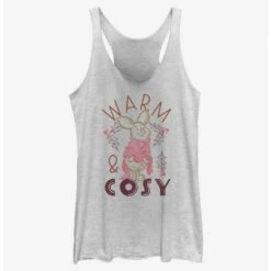 Outlet ✨ Disney Winnie The Pooh Piglet Warm and Cosy 🤩 Girls Tank ❤️