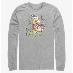 Best Pirce 🎉 Disney Winnie The Pooh Berry Christmas Long-Sleeve T-Shirt ⌛