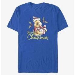 Best Sale 👏  Disney Winnie The Pooh Berry 💯  Christmas T-Shirt ❤️