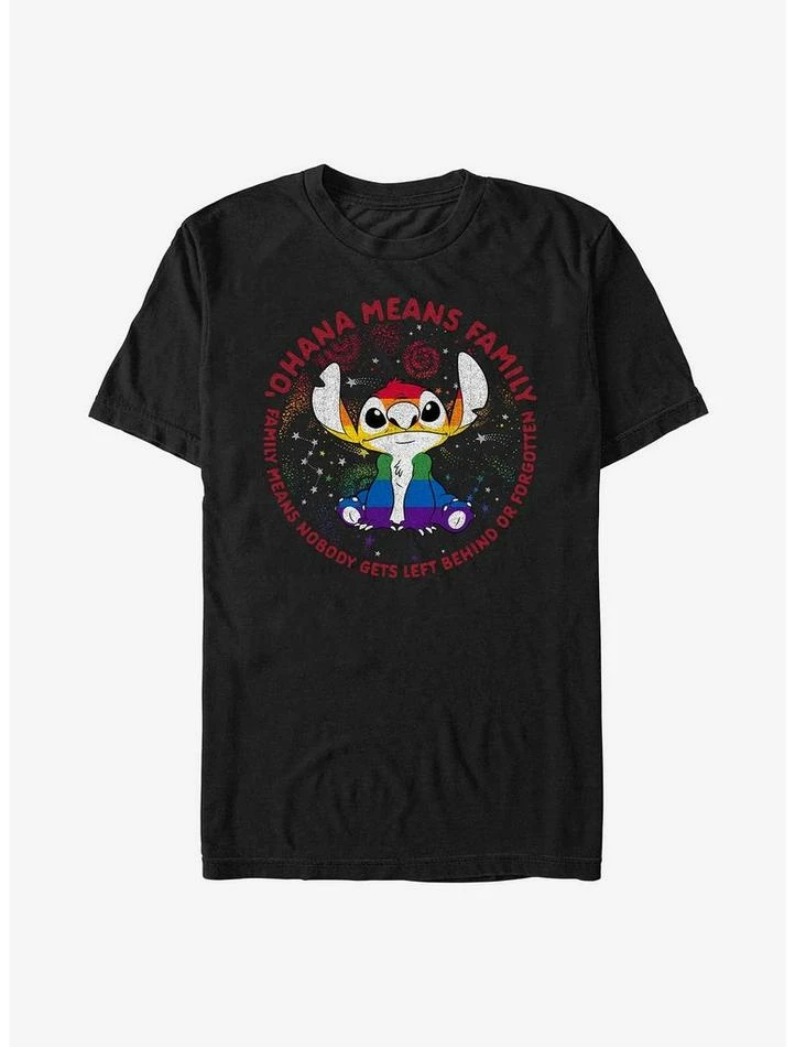 Cheapest π Disney Lilo & Stitch Ohana Pride Extra Soft T-Shirt π₯ 1 Cheapest π Disney Lilo & Stitch Ohana Pride Extra Soft T-Shirt π₯