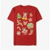 Coupon 😀 Disney Mickey Mouse Gingerbread Mice Extra Soft T-Shirt ✔️