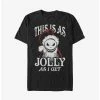 Buy 😀 Disney The Nightmare Before 🤩 Christmas Santa Jack Jolly As I Get Extra Soft T-Shirt ✨