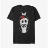 Cheap 😀 Disney The Nightmare Before ❄ Christmas Santa Jack Extra Soft T-Shirt ⌛