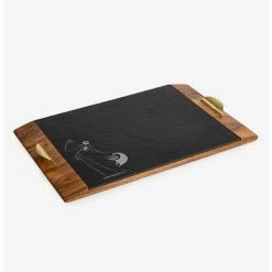 Hot Sale ✨ The Nightmare Before Christmas Jack And Zero Covina Acacia And Slate Serving Tray 🌟