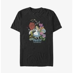 Wholesale 👏 Disney Alice In Wonderland Flower Love Big & Tall T-Shirt ❤️