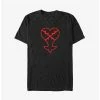 Flash Sale 🎁 Disney Kingdom Hearts Heartless Symbol Big & Tall T-Shirt 🌟