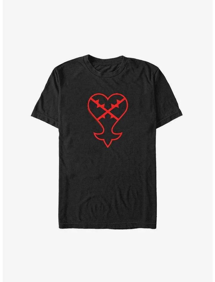Flash Sale π Disney Kingdom Hearts Heartless Symbol Big & Tall T-Shirt π 1 Flash Sale π Disney Kingdom Hearts Heartless Symbol Big & Tall T-Shirt π
