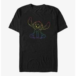 Best Pirce 🤩 Disney Lilo & Stitch Pride Stitch Big & Tall T-Shirt 🔔