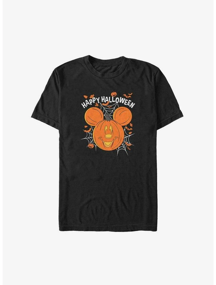Outlet π― Disney Mickey Mouse Happy Halloween Jack-O'-Lantern Big & Tall T-Shirt π€© 1 Outlet π― Disney Mickey Mouse Happy Halloween Jack-O'-Lantern Big & Tall T-Shirt π€©