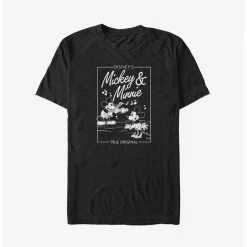 Top 10 👍 Disney Mickey Mouse Mickey & Minnie Music Cover Big & Tall T-Shirt ✨