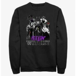 Promo 🌟 Disney Villains Feelin' Witchy Sweatshirt 🎉