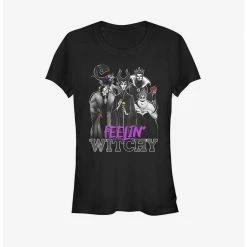 Outlet 😍  Disney Villains Feelin' Witchy  Girls T-Shirt 🎁