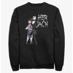 Brand new ✔️  Disney The Nightmare Before  Christmas Her Jack Sweatshirt 🧨