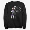 Hot Sale 🎁 Disney The Nightmare Before Christmas His Sally Sweatshirt 🤩