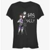 Cheap 🌟 Disney The Nightmare Before ❄ Christmas His Sally 🛒 Girls T-Shirt ❤️