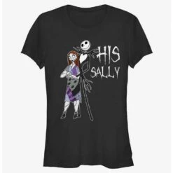 Cheap 🌟  Disney The Nightmare Before ❄ Christmas His Sally 🛒  Girls T-Shirt ❤️