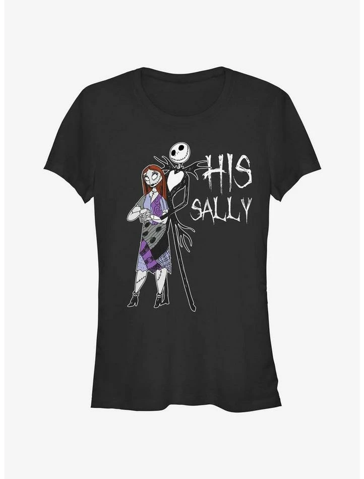 Cheap π Disney The Nightmare Before β Christmas His Sally π Girls T-Shirt β€οΈ 1 Cheap π Disney The Nightmare Before β Christmas His Sally π Girls T-Shirt β€οΈ