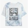 Best deal ✨ Disney Hocus Pocus Sanderson House Vintage Poster Tie-Dye 🎉 Girls Crop T-Shirt 🥰