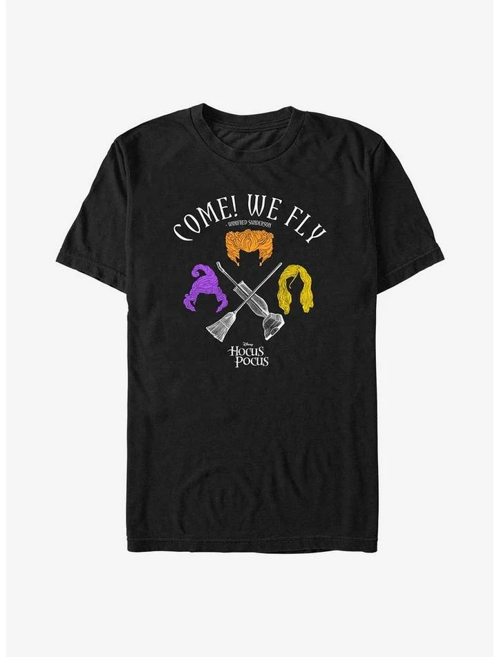 Discount βοΈ Disney Hocus Pocus We Fly Crossed Broom & Vaccum T-Shirt π 1 Discount βοΈ Disney Hocus Pocus We Fly Crossed Broom & Vaccum T-Shirt π