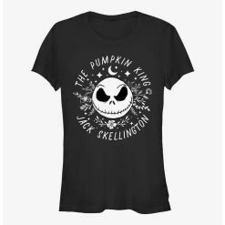 Flash Sale ✨ Disney The Nightmare Before ❤️  Christmas Jack Skellington Pumpkin King Face  Girls T-Shirt ✨