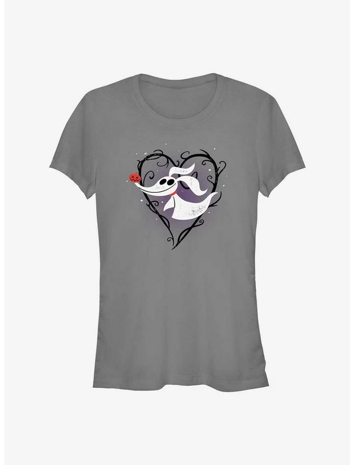 Best Pirce 😉 Disney The Nightmare Before Christmas Zero Heart ⭐ Girls T-Shirt ❤️ 1 Best Pirce 😉 Disney The Nightmare Before Christmas Zero Heart ⭐ Girls T-Shirt ❤️