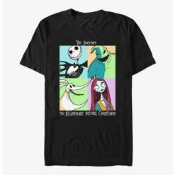 Budget ⌛  Disney The Nightmare Before  Christmas Spooky Bunch T-Shirt ❤️