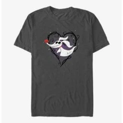 Buy ✔️  Disney The Nightmare Before  Christmas Zero Heart T-Shirt 🤩