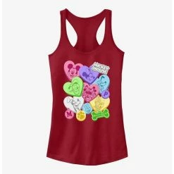 Cheap 😍 Disney Mickey Mouse Candy Hearts Girls Tank 🎁