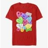 Buy ⌛ Disney Mickey Mouse 💯 Candy Hearts T-Shirt ❤️