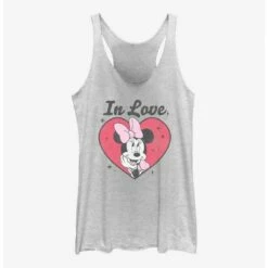 Outlet 👏 Disney Minnie Mouse Minnie In Love Girls Tank 🧨