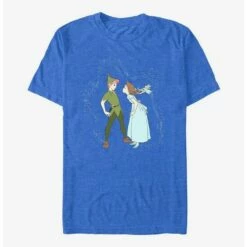 Best reviews of 🔔  Disney Tinker Bell Peter & Wendy Kiss T-Shirt ❤️