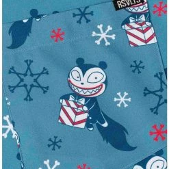 Top 10 😍 RSVLTS Disney Nightmare Before Christmas "Merry Scary Teddy" KUNUFLEX Short Sleeve Shirt 👍 -Dressup Outfits Shop 20330171 av2