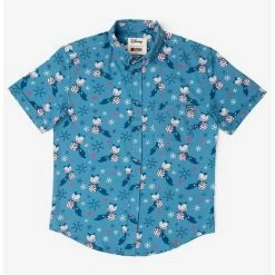 Top 10 😍 RSVLTS Disney Nightmare Before Christmas "Merry Scary Teddy" KUNUFLEX Short Sleeve Shirt 👍