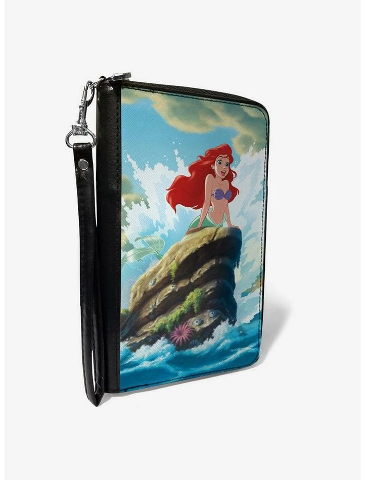 Best Sale ๐ Disney The Little Mermaid Ariel Splash Rock Pose Zip Around Wallet ๐ 1 Best Sale ๐ Disney The Little Mermaid Ariel Splash Rock Pose Zip Around Wallet ๐