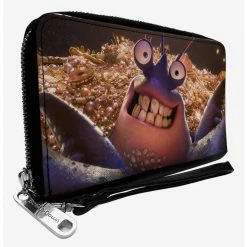 Cheap 👏 Disney Moana Tamatoa Smiling Face Close Up Zip Around Wallet 👏