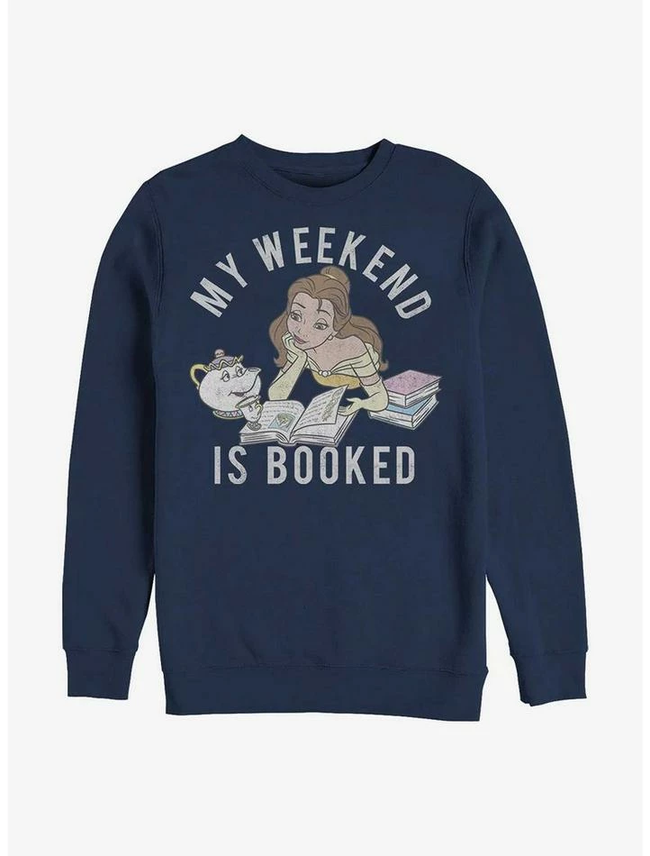 Best Sale π Disney Beauty And The Beast Weekend Is Booked Sweatshirt β 1 Best Sale π Disney Beauty And The Beast Weekend Is Booked Sweatshirt β