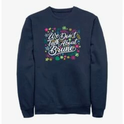 Buy 🌟  Disney Encanto Don't Talk About Bruno Colorful Sweatshirt ⌛