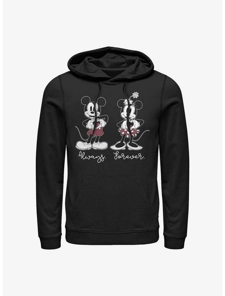 Wholesale ✨ Disney Mickey & Minnie Mouse Always Forever Hoodie ❤️ 1 Wholesale ✨ Disney Mickey & Minnie Mouse Always Forever Hoodie ❤️