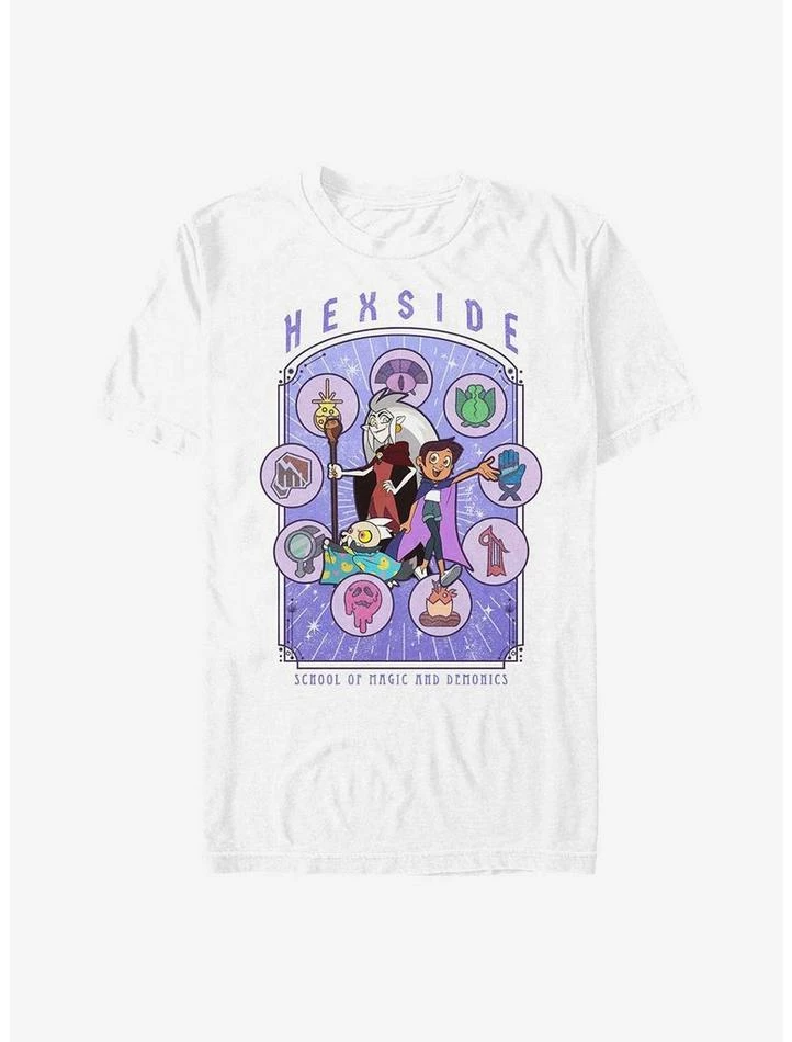 Hot Sale ❤️ Disney The Owl House Hexside Magic And Demonics T-Shirt ❤️ 1 Hot Sale ❤️ Disney The Owl House Hexside Magic And Demonics T-Shirt ❤️