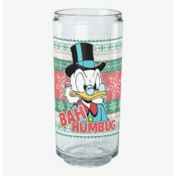 Budget 👍 Disney DuckTales Bah Humbug Scrooge Ugly Christmas Can Cup 🎁